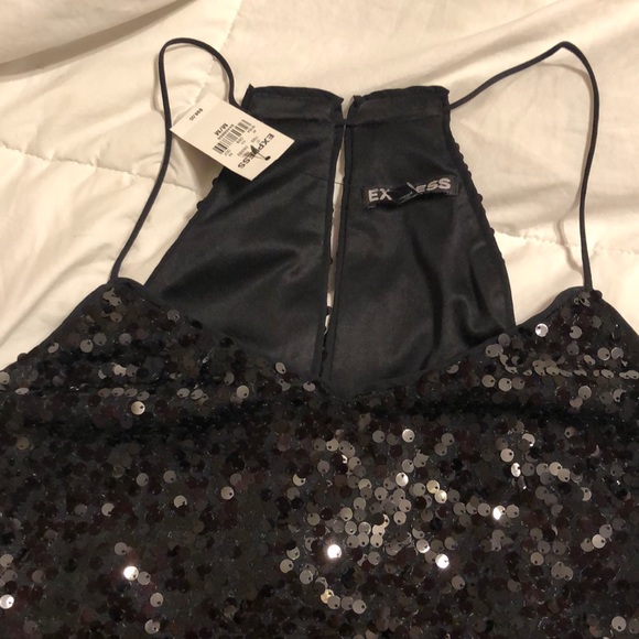 Express Full Sequins Dress - Picture 3 of 5